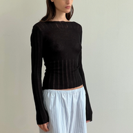 Open Work Longsleeve