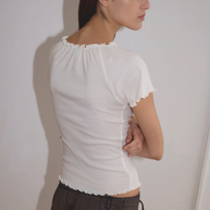 Double Belted Pant | Brown Stripe