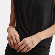 Sterling Silver Dainty Lorne Bracelet Rachel Comey Jewelry Stacking Silver Bracelets Chain Bracelet
