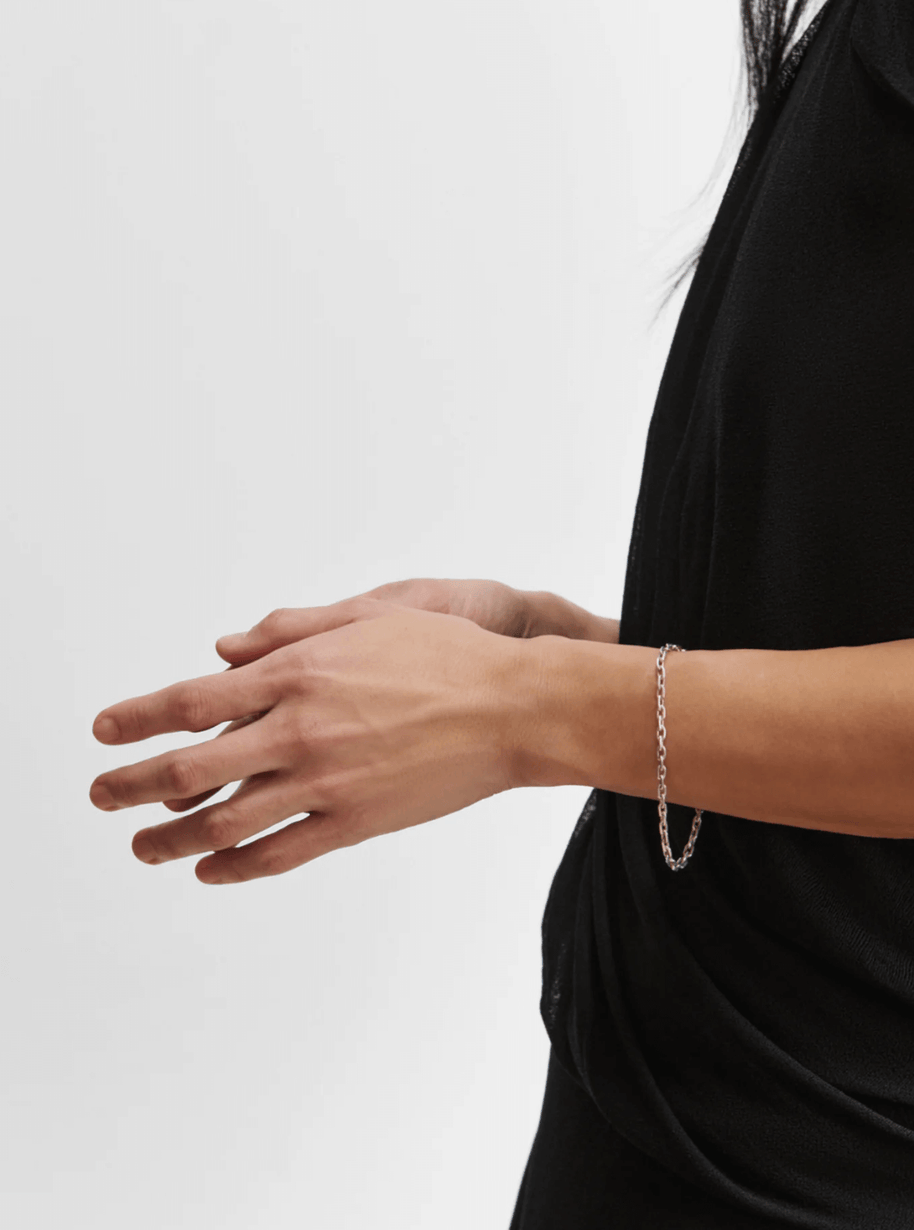 Sterling Silver Dainty Lorne Bracelet Rachel Comey Jewelry Stacking Silver Bracelets Chain Bracelet
