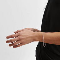 Sterling Silver Dainty Lorne Bracelet Rachel Comey Jewelry Stacking Silver Bracelets Chain Bracelet