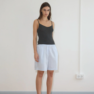 Ribbed Tank | Dark Charcoal