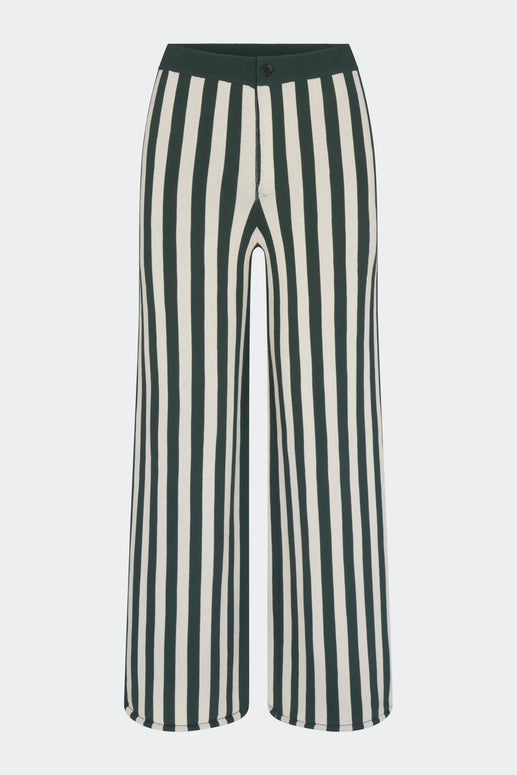 SIMONMILLER Jabber Knit Pant in Gummy Green Stripe Simon Miller