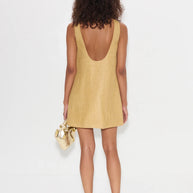 SIMONMILLER Sina Raffia Mini Dress Simon Miller 