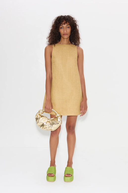 SIMONMILLER Sina Raffia Mini Dress Simon Miller 