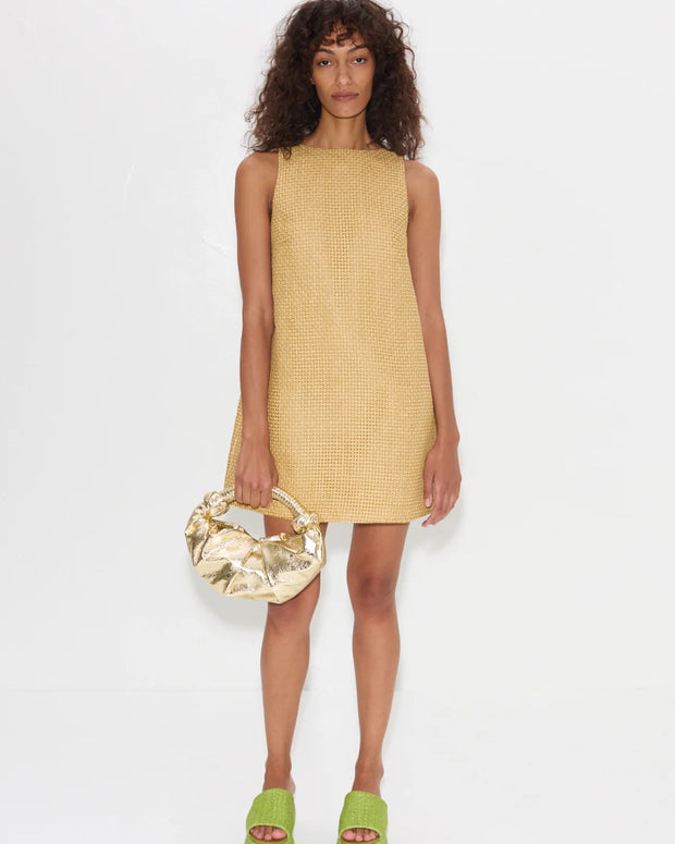 SIMONMILLER Sina Raffia Mini Dress Simon Miller 