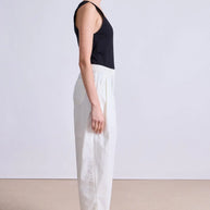 Apiece Apart Spa Pleat Pant in Cream