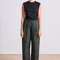 Spa Pleat Pant | Rosin