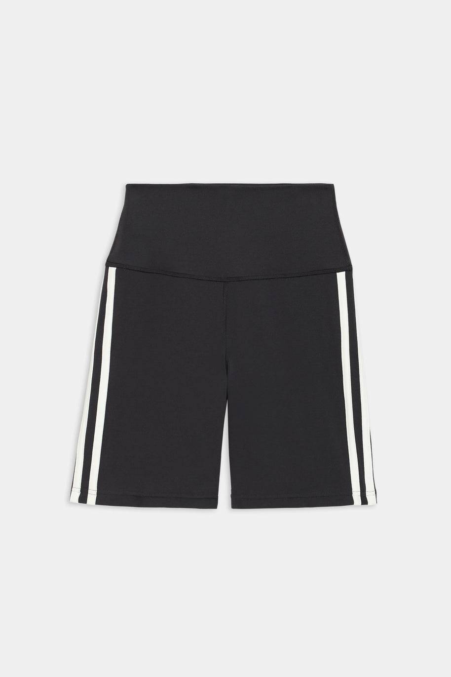 Splits59 Ella High Waist Airweight Graphite and White Shorts 