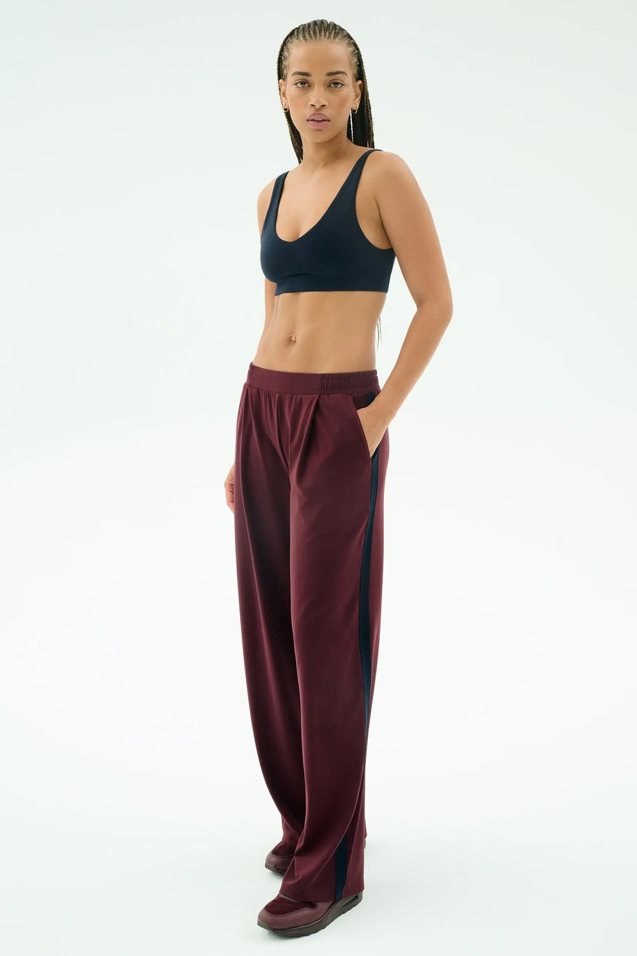 Airweight Scoop Back Bra | Indigo