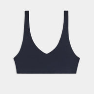 Splits59 Airweight Scoop Back Bra in Indigo Navy Workout Set