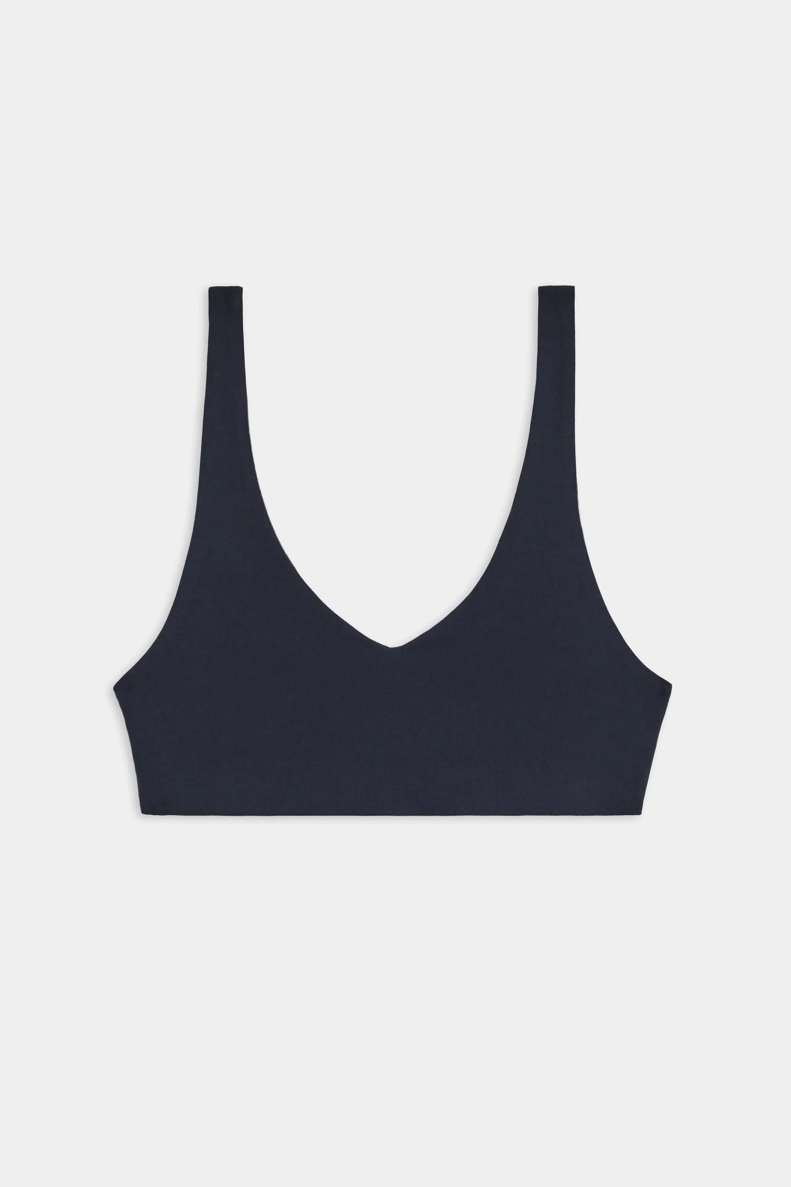 Splits59 Airweight Scoop Back Bra in Indigo Navy Workout Set