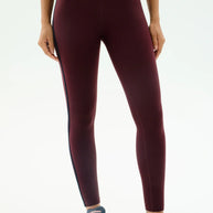 Splits59 Amber Airweight High Waist 7/8 Legging Yoga Set Dark Cherry Red