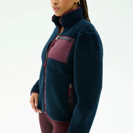 Splits59 Harris Sherpa Jacket Fleece Women's Jacket Navy