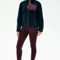 Splits59 Harris Sherpa Jacket Fleece Women's Jacket Navy