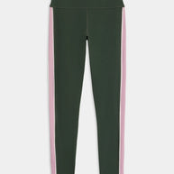 Splits59 Margot Rigor High Waisted Legging in Military and Blush 