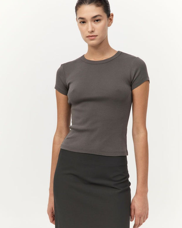 Organic Cotton Baby Tee | Khaki