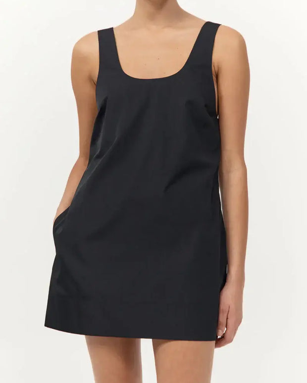 xSt. Agni Jordan Black Mini Dress Party Dress Cocktail Dress Black