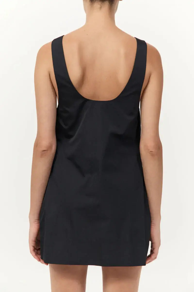 St. Agni Jordan Black Mini Dress Party Dress Cocktail Dress Black