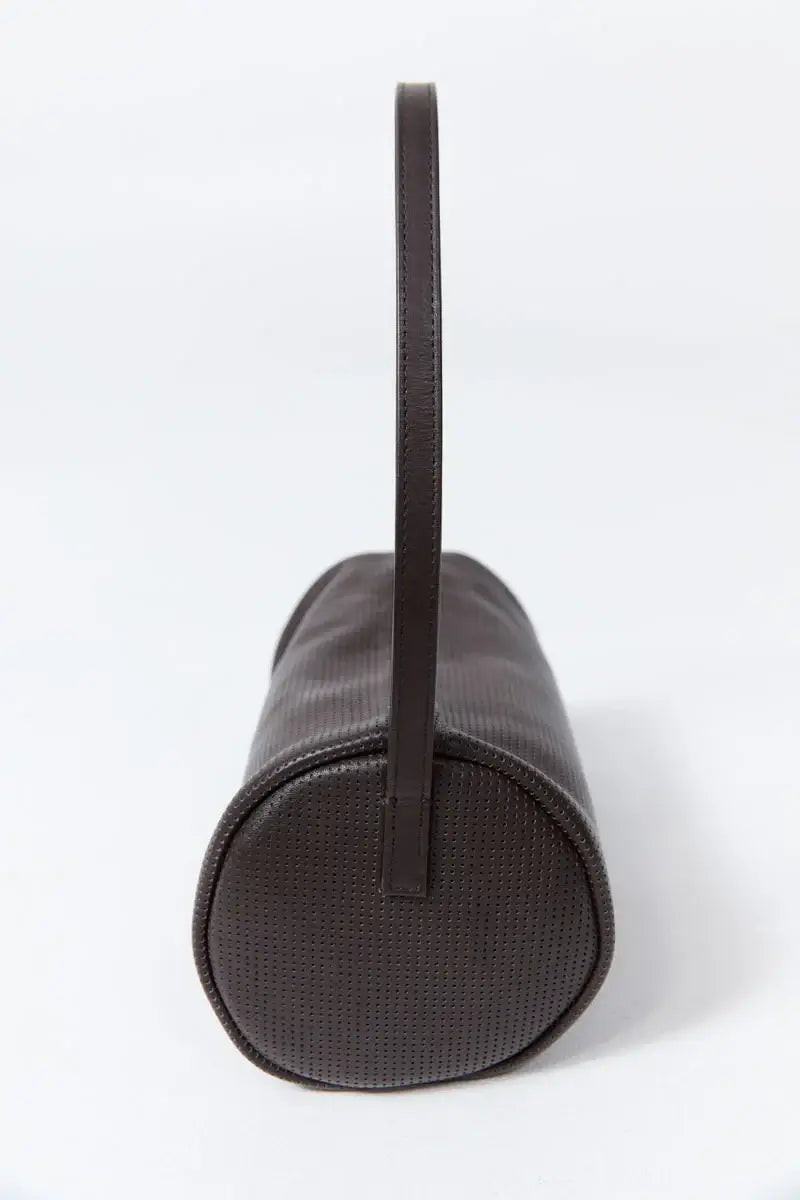 Perforated Connolo Shoulder Bag St. Agni Coffee Color Bag 