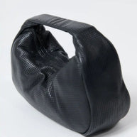 St. Agni Perforated Mini Bon Bon Bag in Black