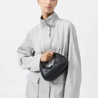 St. Agni Perforated Mini Bon Bon Bag in Black