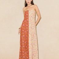 Boteh Soraya Strapless Maxi Dress 
