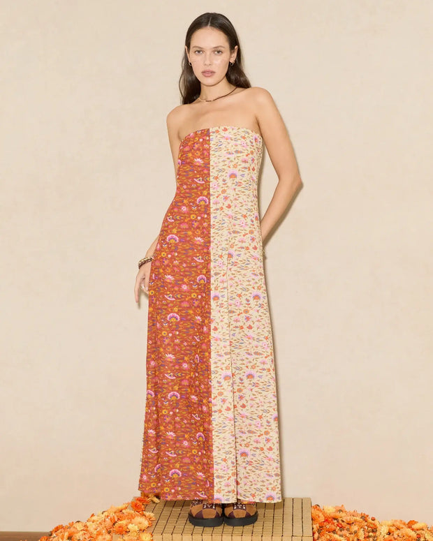 Boteh Soraya Strapless Maxi Dress 