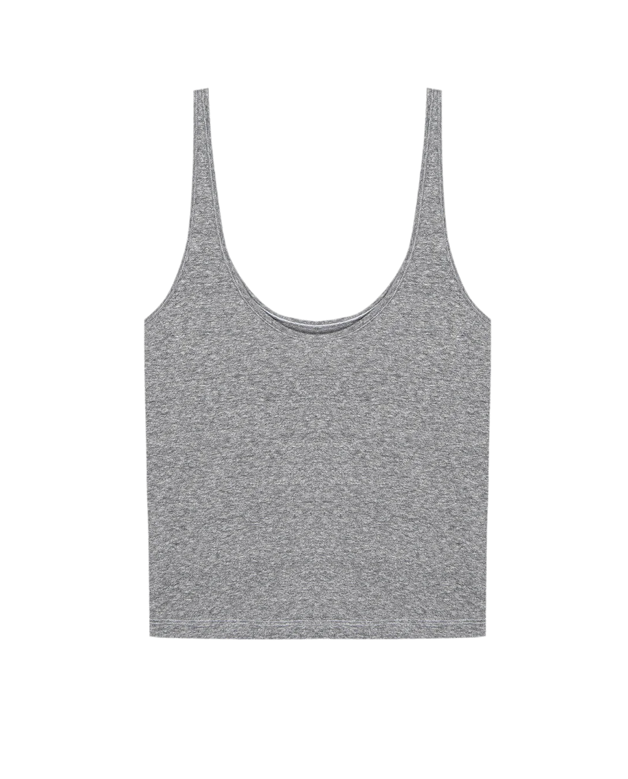 The Great Scopp Neck Tank Heather Grey