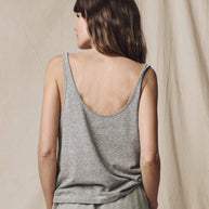 The Great Scopp Neck Tank Heather Grey