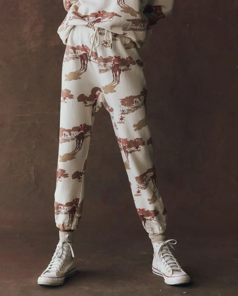 The Stadium Sweatpants The Great Printed Sweatpants