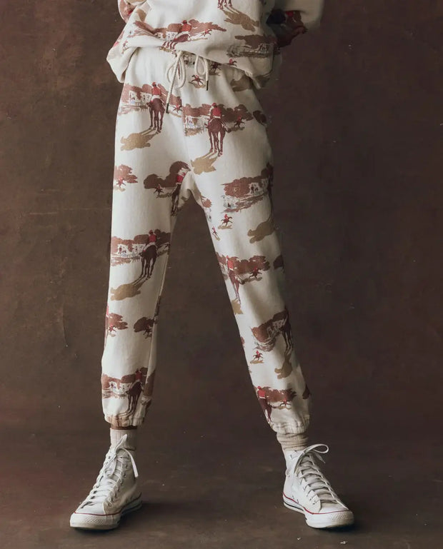 The Stadium Sweatpants The Great Printed Sweatpants