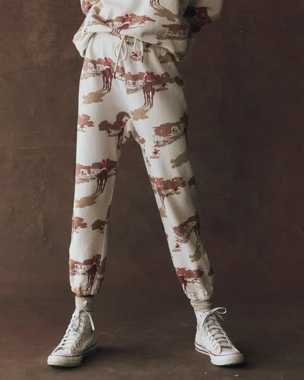 The Stadium Sweatpants The Great Printed Sweatpants