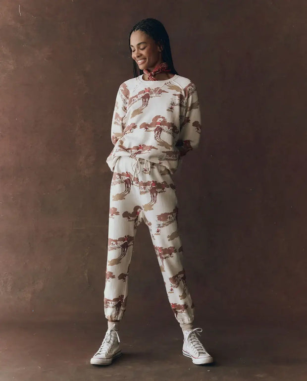 The Stadium Sweatpants The Great Printed Sweatpants