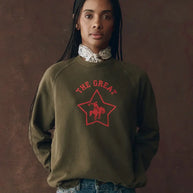 The Great College Sweatshirt With Rodeo Star Graphic