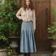 The Great Crochet Cardigan in Natural 
