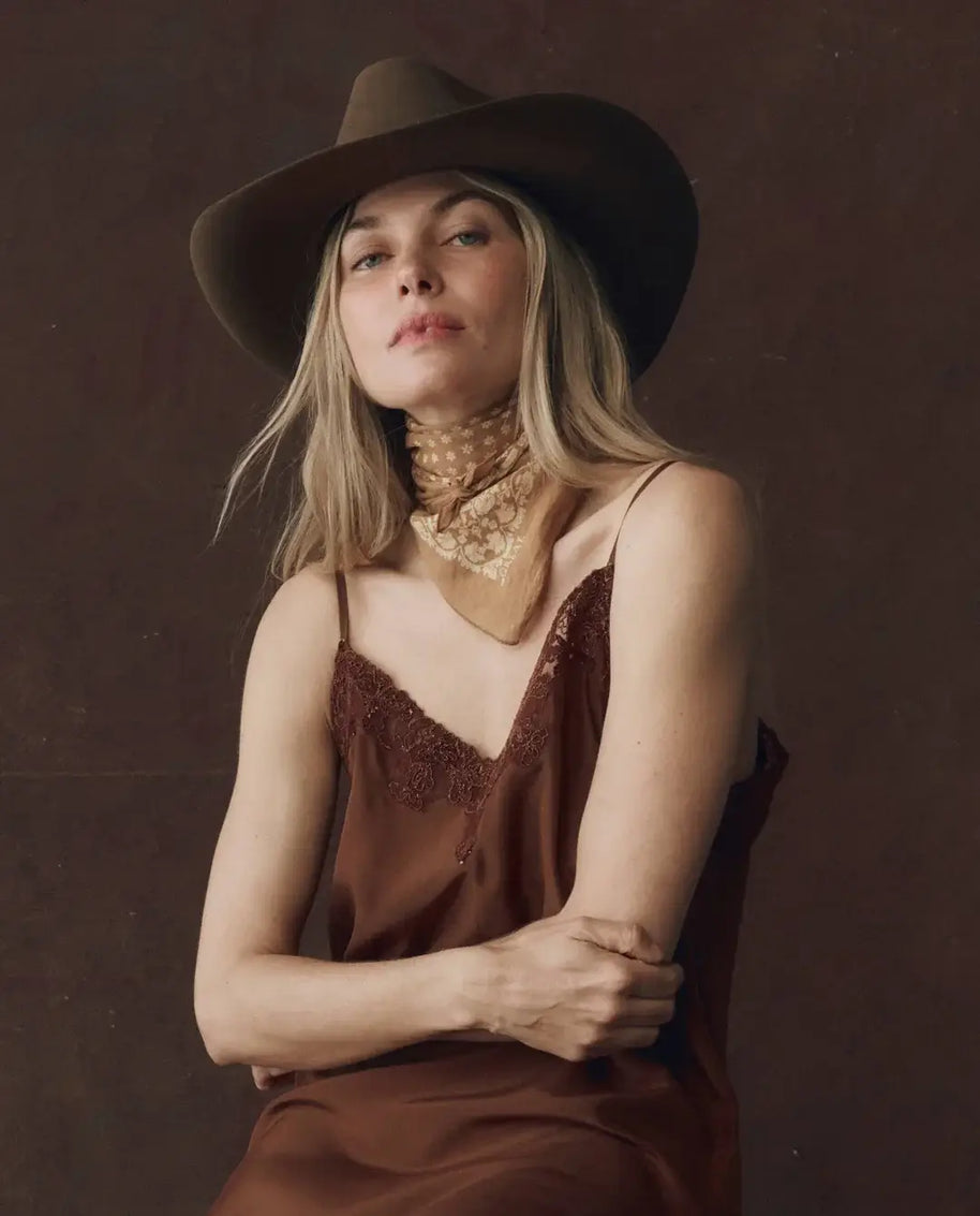 The Great Legacy Dress in Chocolate, Slip Dress, Brown Slip Dress, Silk Dress