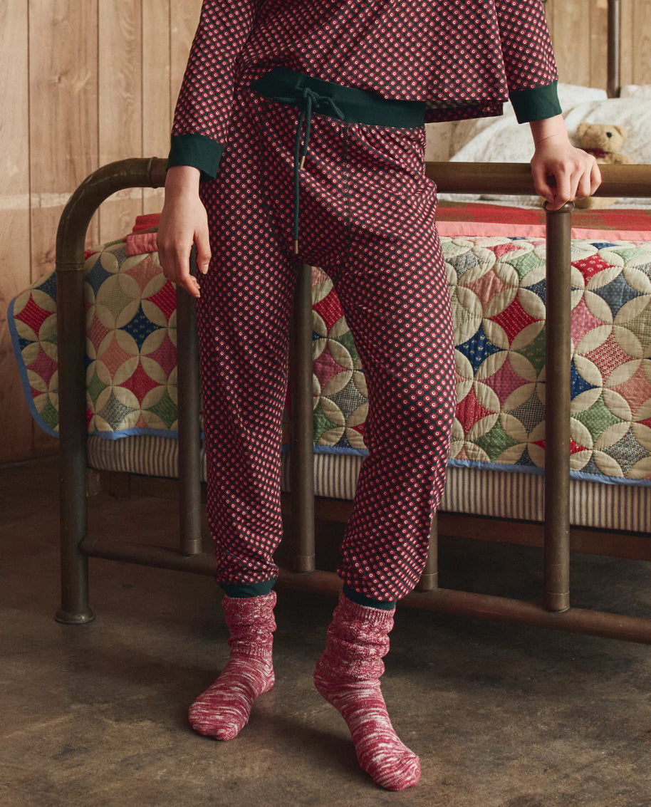 The Jersey Long John | Daisy Tie Print