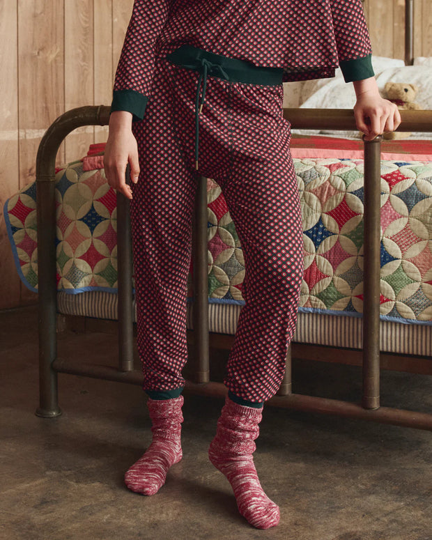 The Jersey Long John | Daisy Tie Print