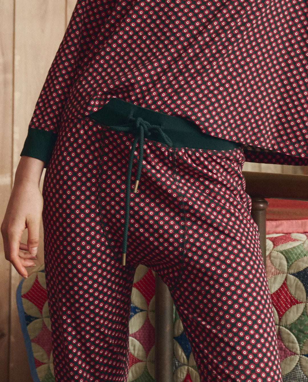 The Jersey Long John | Daisy Tie Print