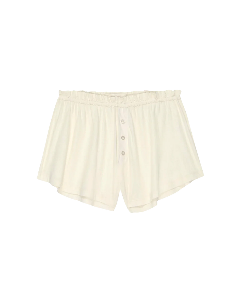 The Tap Short | Washed White