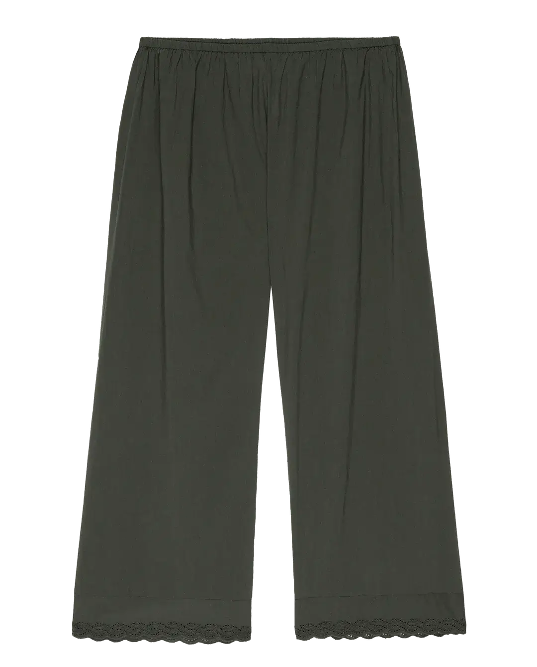 The Great Eyelet Easy Sleep Pant in Black 