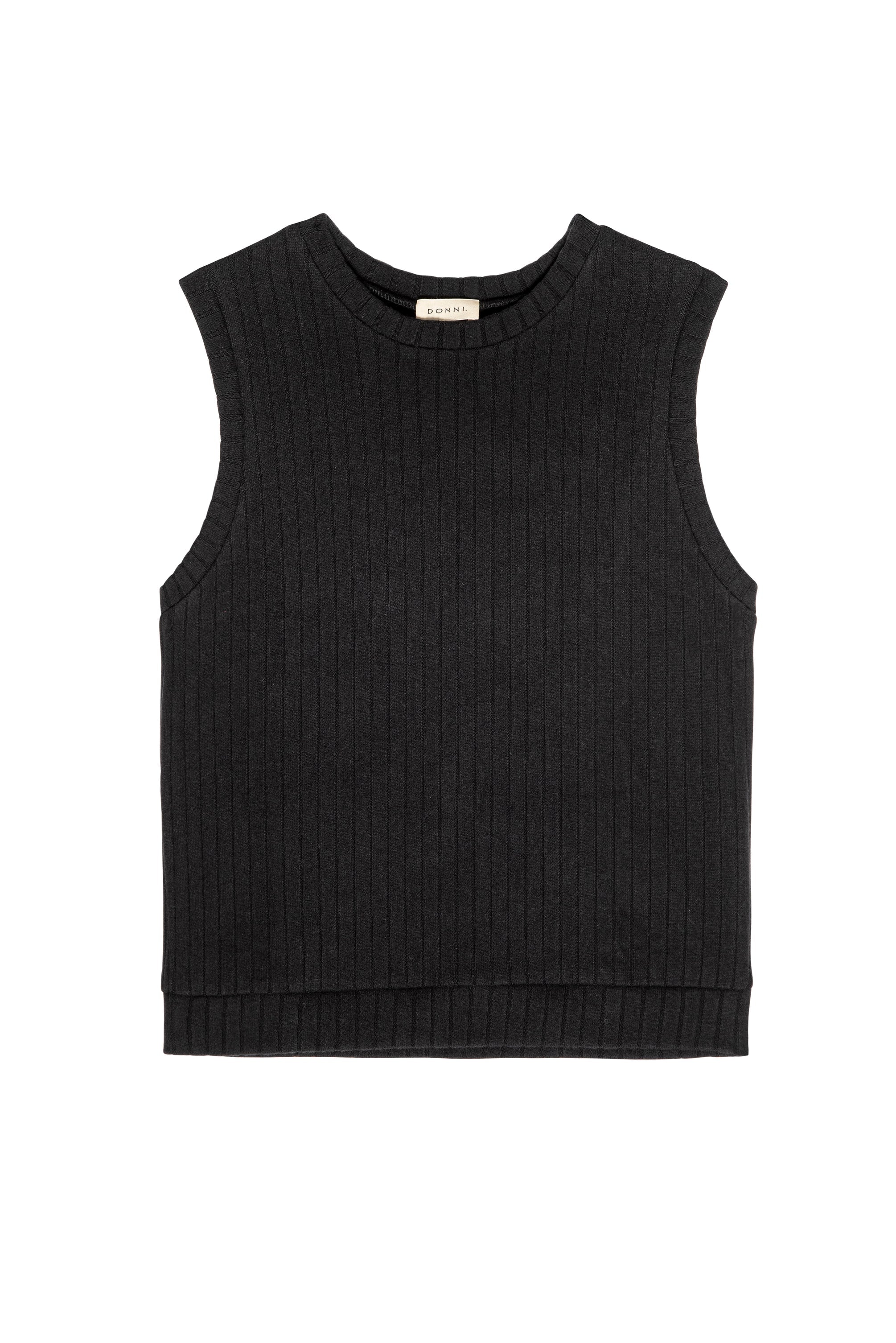 The Sweater Rib Shell | Jet