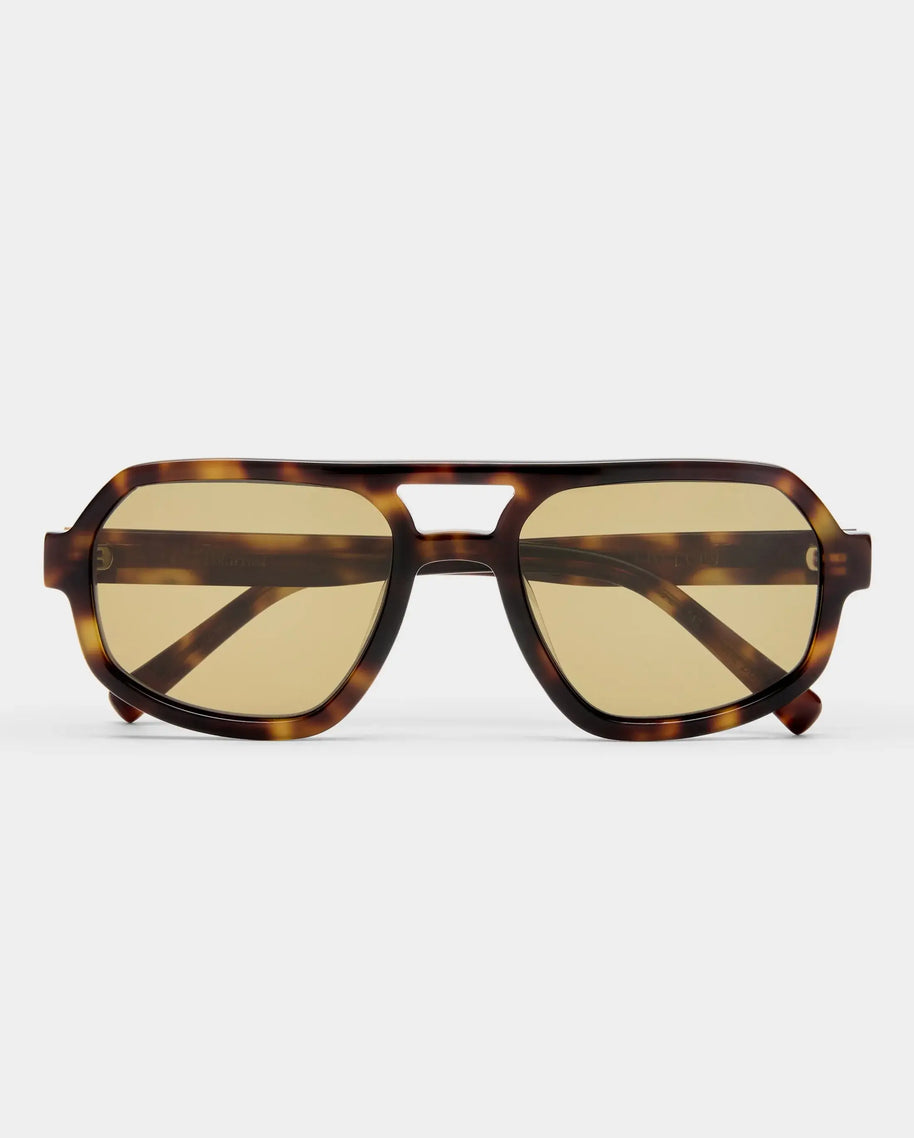 Luv Lou The Banks Sunglasses in Moss Tort, Aviator Sunglasses, Women's Sunglasses 