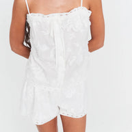 The Garment Jewell Top in White 