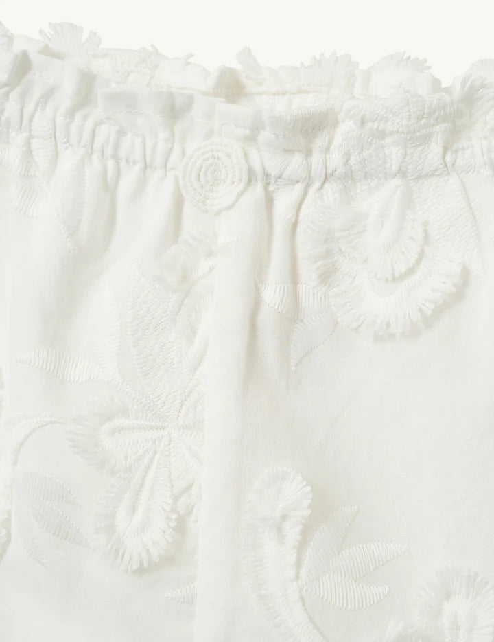 The Garment Jewell Shorts in White 