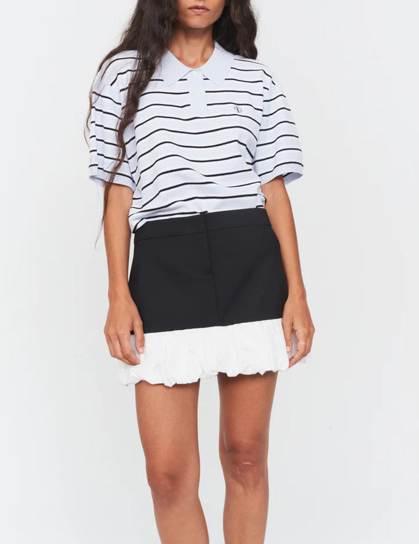 The Garment Noah Mini Skirt Black and White 