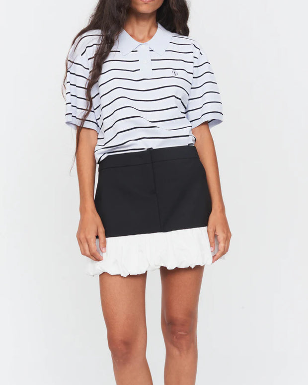 The Garment Noah Mini Skirt Black and White 