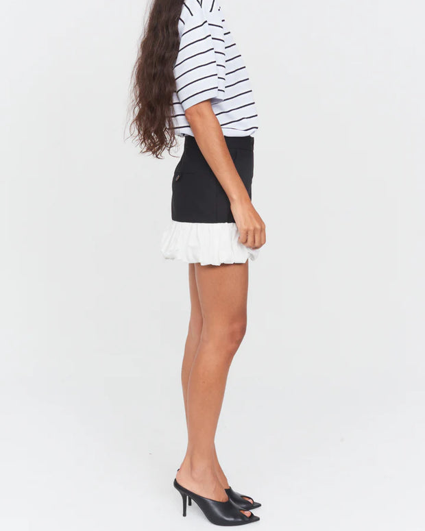 The Garment Noah Mini Skirt Black and White 