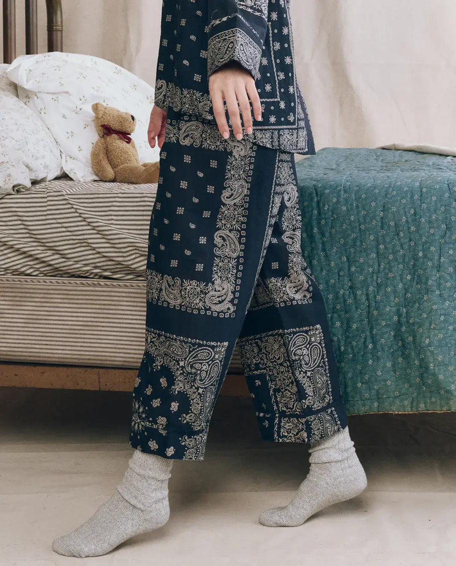 The Easy Sleep Pant | Bandana Patchwork